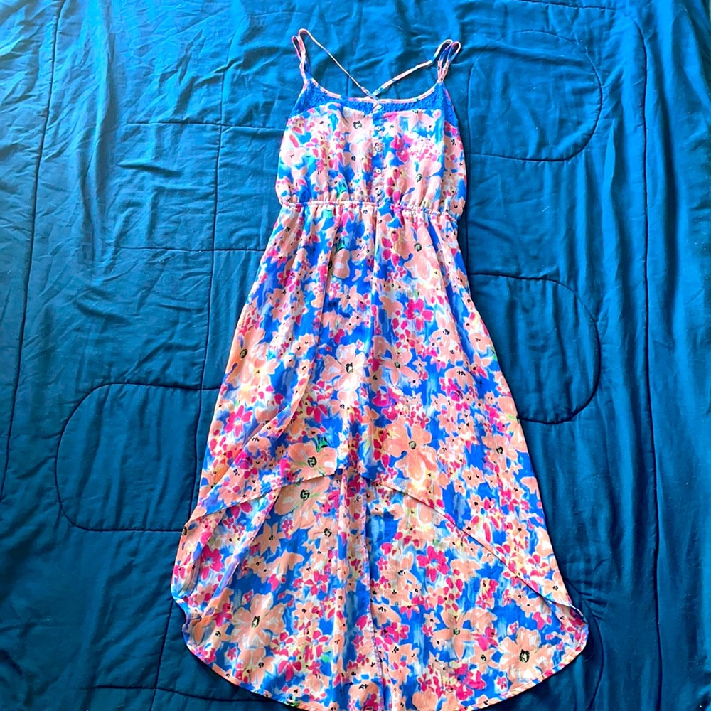 Candie’s high low floral dress XL